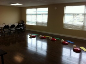 Regina First Aid Training room